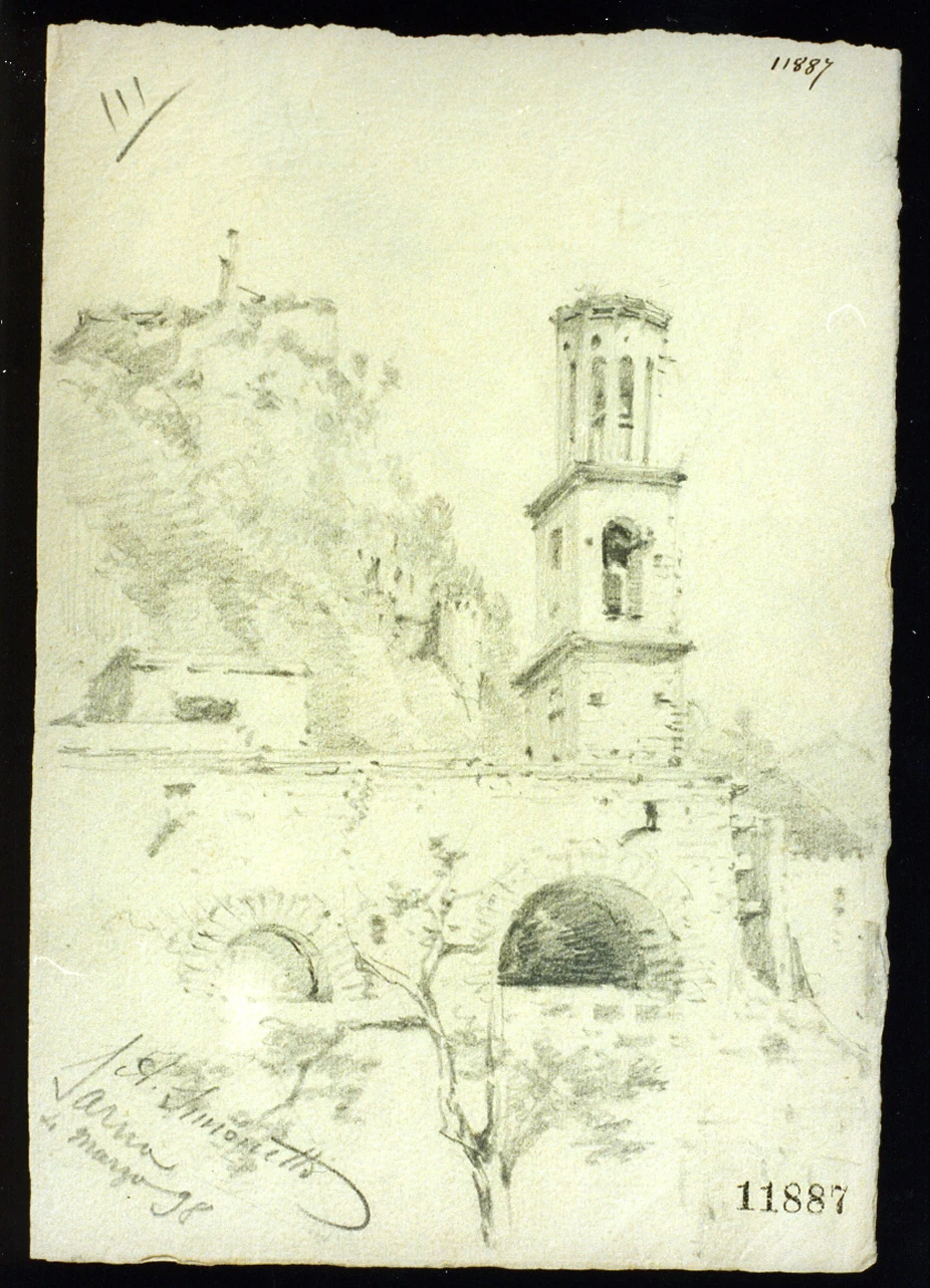 Veduta di Sarno - Certosa di San Martino, Napoli